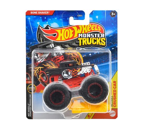 Mattel Hot Wheels: Monster Trucks Live - Bone Shaker Die-Cast Vehicle (JDP73)
