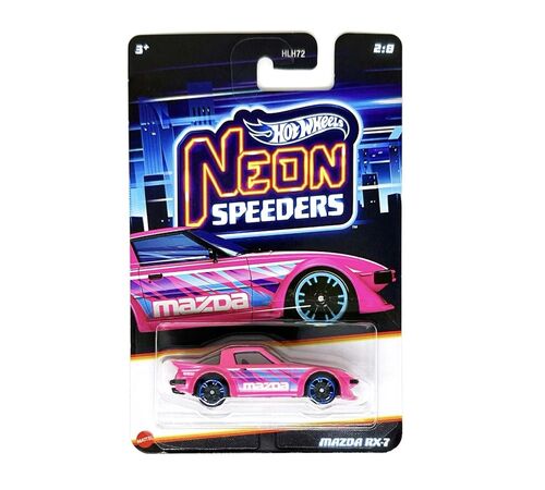 Mattel Hot Wheels: Neon Speeders - Mazda RX-7 (JCB01)