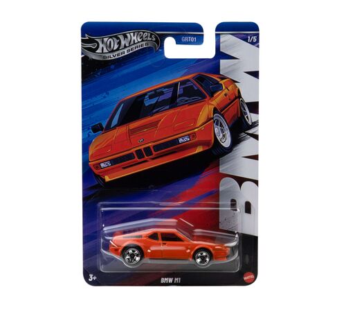 Mattel Hot Wheels Silver Series: Bmw M1 Vehicle (JBY59)