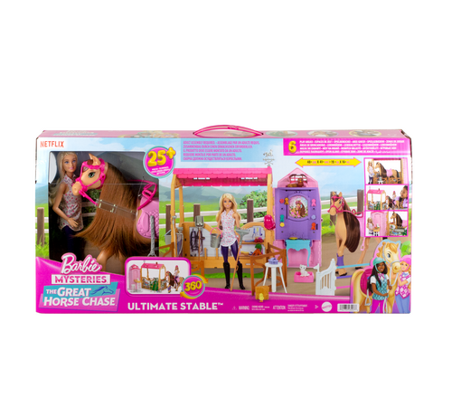 Mattel Barbie Mysteries: The Great Horse Chase - Ultimate Stable (HXJ44)