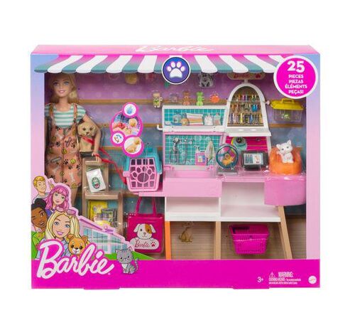 Mattel Barbie: Pet Supply Store Playset (GRG90)Mattel Barbie: Pet Supply Store Playset (GRG90)
