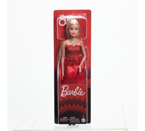 Mattel Barbie: Fashion Dolls - Red Dress Mattel 80 Year Anniversary (JGD25)