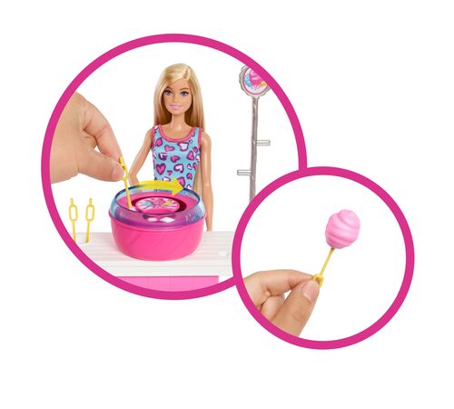 Mattel Barbie Mysteries: Beach Detectives - Treats and Game Booth (JFV67)