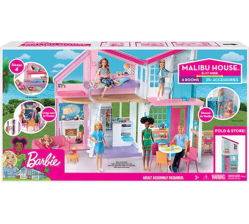 Mattel Barbie - Malibu House Playset (FXG57)