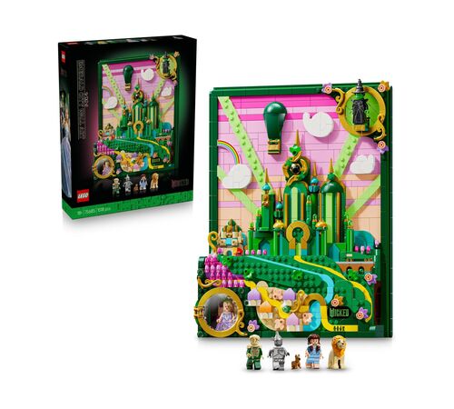 LEGO® Wicked: Emerald City Wall Art (75685) LEGO® Wicked: Emerald City Wall Art (75685)