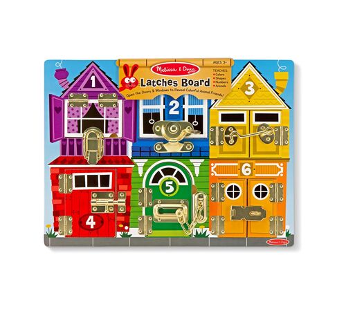 Melissa & Doug Bloackables: Latches Board Game (6075185) Melissa & Doug Bloackables: Latches Board Game (6075185)