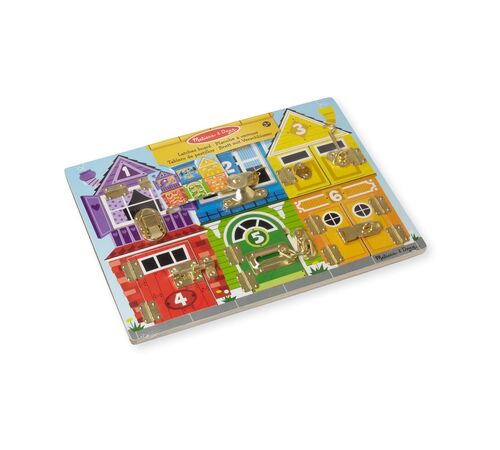 Melissa & Doug Bloackables: Latches Board Game (6075185) Melissa & Doug Bloackables: Latches Board Game (6075185)