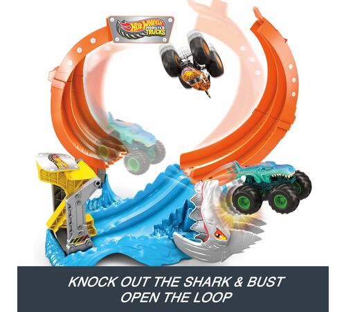 Mattel Hot Wheels: Monster Trucks - Shark Loop (JFR08)