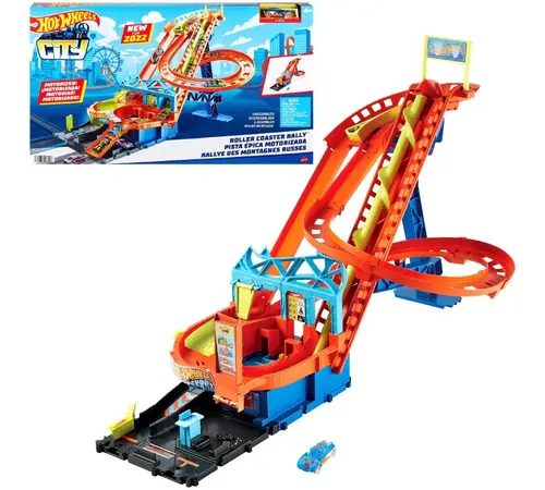 Mattel Hot Wheels: City - Roller Coaster Rally Plus 5DCC (HJV69) Mattel Hot Wheels: City - Roller Coaster Rally Plus 5DCC (HJV69)