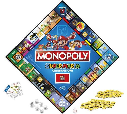 Hasbro Monopoly Super Mario Celebration (Greek Language) (E9517)