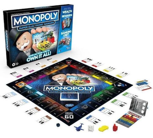 Hasbro Monopoly - Ηλεκτρονική Εξαργύρωση Bonus (Greek Language) (E8978)