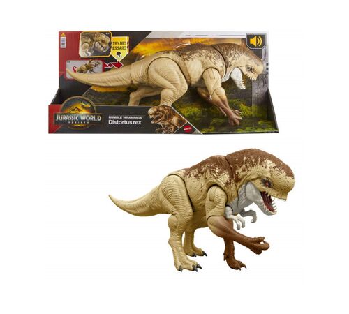 Mattel Jurassic World Rebirth: Rumble N' Rampage - Distortus Rex (JGB58) Mattel Jurassic World Rebirth: Rumble N' Rampage - Distortus Rex (JGB58)