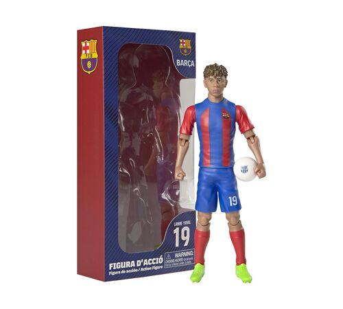 Banbo Toys: Fc Barcelona Soccer - Lamine Yamal Action Figure (20cm) (83552)