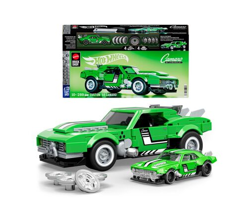 Mattel Hot Wheels: Speed Series Brick Shop - Camaro by Chevrolet Custom '68 Camaro Vehicle (JFT16) Mattel Hot Wheels: Speed Series Brick Shop - Camaro by Chevrolet Custom '68 Camaro Vehicle (JFT16)