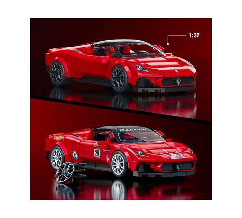 Mattel Hot Wheels: Speed Series Brick Shop – Maserati MC20 Vehicle (JFR90) Mattel Hot Wheels: Speed Series Brick Shop – Maserati MC20 Vehicle (JFR90)