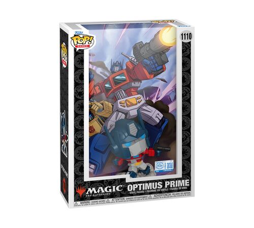 Funko Pop! Comic Cover: Transformers X Magic The Gathering - Optimus Prime #1110 Vinyl Figure Funko Pop! Comic Cover: Transformers X Magic The Gathering - Optimus Prime #1110 Vinyl Figure