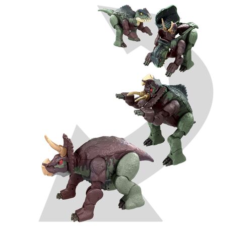 Mattel Jurassic World: Fierce Changers Massive Stretch - Giganotosaurus & Nasutoceratops (HPD34) Mattel Jurassic World: Fierce Changers Massive Stretch - Giganotosaurus & Nasutoceratops (HPD34)