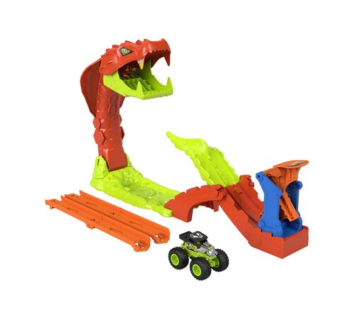 Mattel Monster Trucks: Playset - Snake Attack (JJN44) *