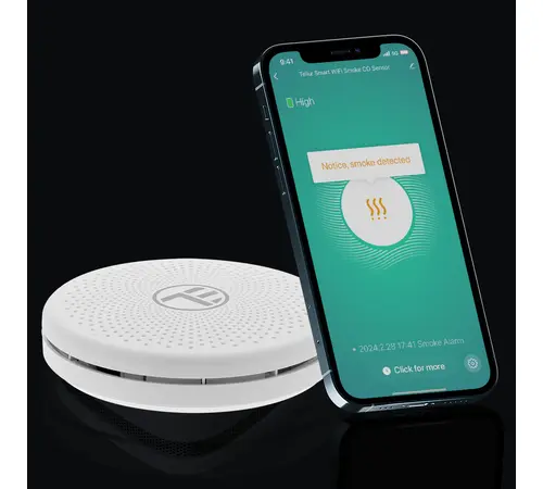 Tellur WiFi Smoke and CO Sensor Έξυπνος αισθητήρας καπνού και CO WiFi (TLL-331561)