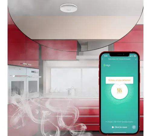 Tellur WiFi Smoke and CO Sensor Έξυπνος αισθητήρας καπνού και CO WiFi (TLL-331561)