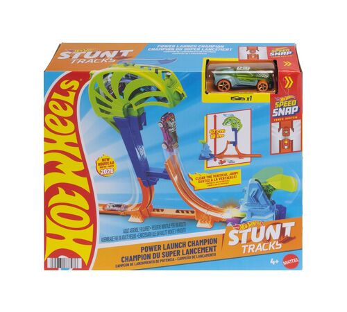 Mattel Hot Wheels: Hot Wheels Stunt - Hot Wheels Stunt Tracks Power Laun (JHK75)