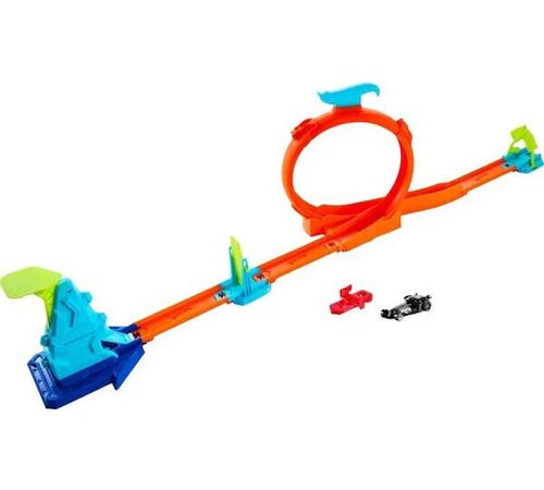 Mattel Hot Wheels: Hot Wheels Stunt - Hot Wheels Stunt Track Loop Flag F (JHK77)