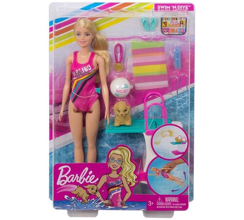 BARBIE DREAMHOUSE ΚΟΛΥΜΒΗΤΡΙΑ GHK23