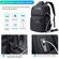 Bange Μαύρο Σακίδιο πλάτης 35LT Laptop 15,6” Weekender Hand-On Bagage 2603