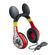 eKids Mickey Mouse Ενσύρματα Ακουστικά με ασφαλή μέγιστη ένταση ήχου για παιδιά και εφήβους (MK-140) (Κόκκινο/Κίτρινο/Μαύρο)