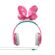 eKids Minnie Mouse Ενσύρματα Ακουστικά με ασφαλή μέγιστη ένταση ήχου για παιδιά και εφήβους (MM-140) (Ροζ/Λευκό)