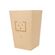 Designnest TrashBin |Throwaway| 1.5L Χαριτωμένος κάδος απορριμμάτων γραφείου από χαρτόνι (σετ 5 τεμαχίων)