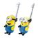 eKids Minions 2: "The Rise of Gru" Σετ 2 Walkie Talkies για παιδιά & ενήλικες με εμβέλεια 150 μέτρων (MS-210) (Κίτρινο/Μπλε)