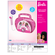eKids Barbie Boombox Karaoke & Ενσύρματο Μικρόφωνο για παιδιά με ενσωματωμένη μουσική, φωτισμό, Sound Effects (BE-115) (Μωβ/Λευκό)