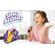 eKids Encanto Boombox Karaoke & Ενσύρματο Μικρόφωνο για παιδιά με ενσωματωμένη μουσική, φωτισμό, Sound Effects (EN-115) (Κίτρινο/Μωβ/Ροζ)