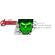 3D Light FX – 3DL – Marvel Hulk Face 3D Deco Light