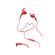 Defunc PLUS SPORT In-Ear Earbuds Ενσύρματα Ακουστικά σε κόκκινο χρώμα