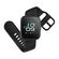 Forever ForeVigo 2 SW-310 Smartwatch με Παλμογράφο και δύο λουράκια (Μαύρο)