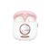 XO G6 TWS Earbuds Bluetooth Handsfree Ακουστικά με Θήκη Φόρτισης Λευκά (Pet Series)