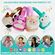 Lazerbuilt Squishmallows Sunny The Bee – Λούτρινα Ασύρματα Παιδικά Ακουστικά με Μικρόφωνο