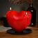 Melting Heart Candle – Αρωματικό Κερί Καρδιάς με Άρωμα Τριαντάφυλλο