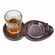Whiskey & Cigar Tray – Ξύλινος Δίσκος για Ουίσκι & Πούρο
