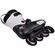 POWERSLIDE Zoom Pro 80 Πατίνια Χρώμα (Μαύρο-Λευκό), Μέγεθος (37-38)