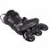 POWERSLIDE Zoom Pro Black 100 Πατίνια Χρώμα (Μαύρο), Μέγεθος (37-38)