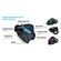 Waveo Swim Fins Βατραχοπέδιλα Ρυθμιζόμενα - Black/Blue Χρώμα (Μαύρο-Μπλε), Μέγεθος (32-39)