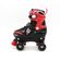 ΑΘΛΟΠΑΙΔΙΑ Αυξομειούμενα Inline/Roller Skates/Παγοπέδιλα, 3 σε 1, για Αγόρια Χρώμα (Κόκκινο), Μέγεθος (30-33)