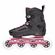 ROLLERBLADE Lightning 90 W Πατίνια - Μαύρο/Σανγκρία Χρώμα (Μαύρο-Σανγκρία), Μέγεθος (39)