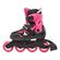 ROLLERBLADE Microblade Αυξομειούμενα Πατίνια - Μαύρο/Ροζ Χρώμα (Μαύρο-Ροζ), Μέγεθος (33-36.5)