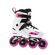 ROLLERBLADE Apex G Παιδικά Ρυθμιζόμενα Πατίνια - Λευκό/Ροζ Χρώμα (Λευκό-Ροζ), Μέγεθος (37-40)