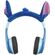 eKids Disney Stitch Ασύρματα Ακουστικά με ασφαλή μέγιστη ένταση ήχου για παιδιά και εφήβους (SH-B52) (Μπλε/Γαλάζιο)