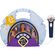eKids Wish Sing Along Boombox Karaoke & Ασύρματο Μικρόφωνο για παιδιά με ενσωματωμένη μουσική, φωτισμό, Sound Effects (WH-115)  (Γαλάζιο/Μωβ)